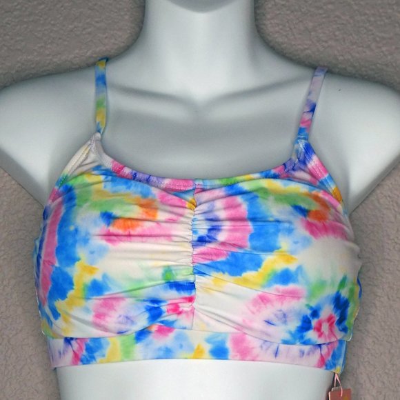 Emme Jordan 2 Piece / Bikini  Tie Dye Print Swimsuit Size Small NWT - Picture 3 of 10